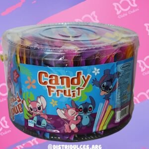 bombillas azucaradas con muñeco 3D